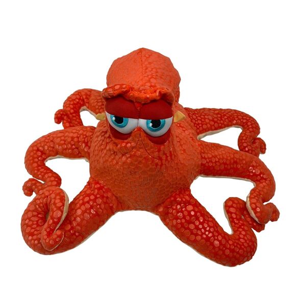 Disney Store Hank Octopus 17" Finding Dory Plush Nemo Stuffed Animal Orange - Picture 1 of 12
